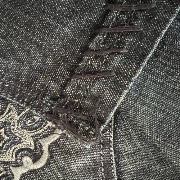 Antik Denim Jean Denim Pencil Skirt Size 30 - Picture 9 of 10